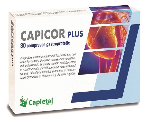 Capicor Plus Compresse Gastroprotette per il Benessere Cardiovascolare 30 Pezzi