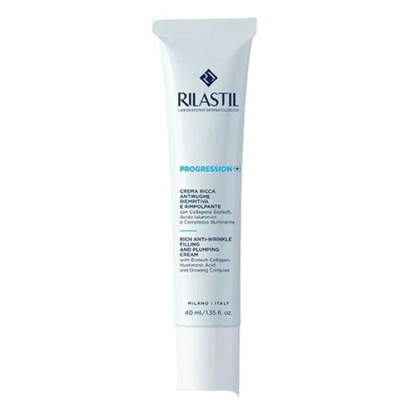 Rilastil Progression Crema Viso Ricca Antirughe Riempitiva 40 ml