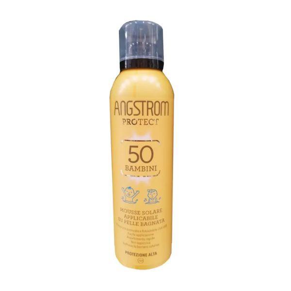 Angstrom Kids Mousse con Protezione Solare Spf50 150 ml