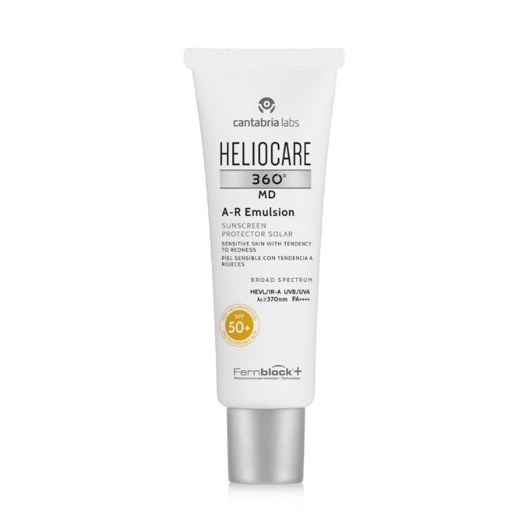 Heliocare 360 Ar Emulsione con Protezione Solare SPF50+ per Pelli Sensibili 50ml
