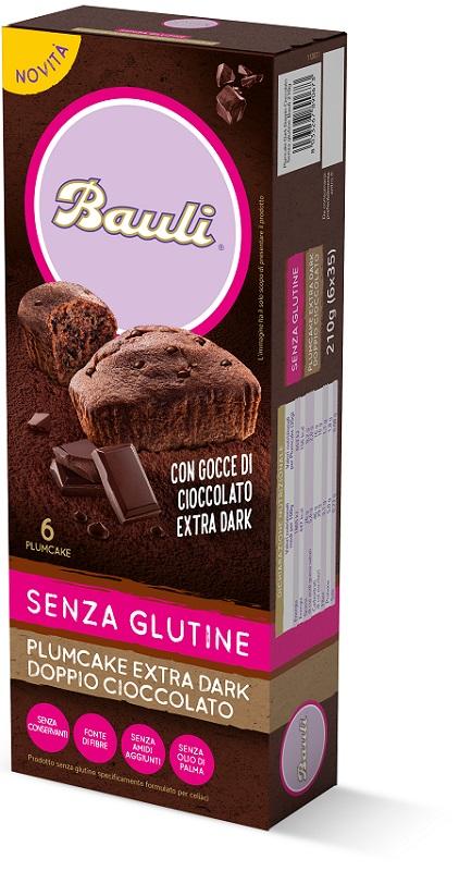 Bauli Plumcake Extra Dark con Gocce di Cioccolato