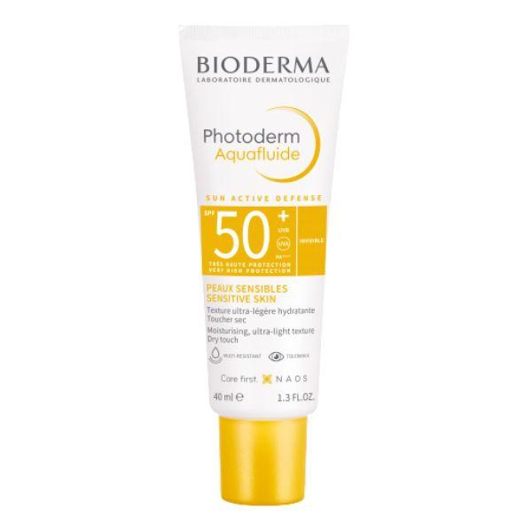 Bioderma Photoderm Aquafluide Protezione per Pelli Sensibili Spf50+ 40 ml