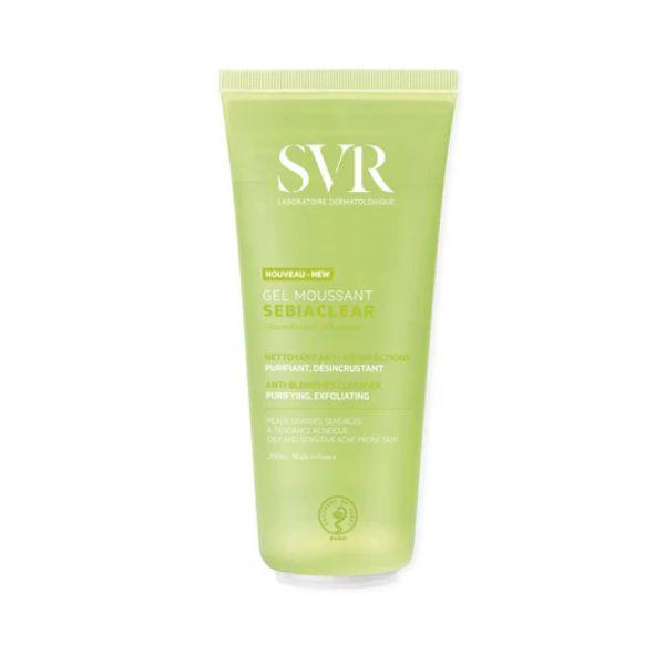 Svr Sebiaclear Gel Moussant Detergente Viso per Pelli Grasse 200 ml