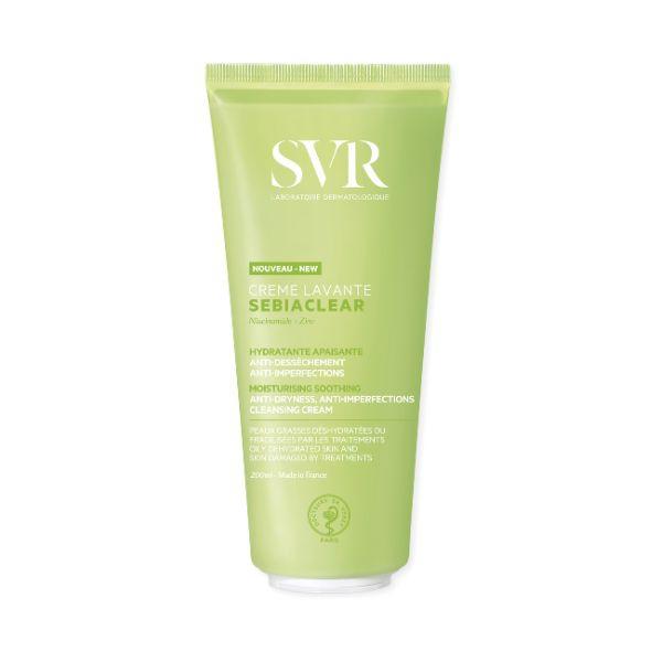 SVR Sebiaclear Creme Lavante Detergente Purificante per Pelle Grassa 200 ml