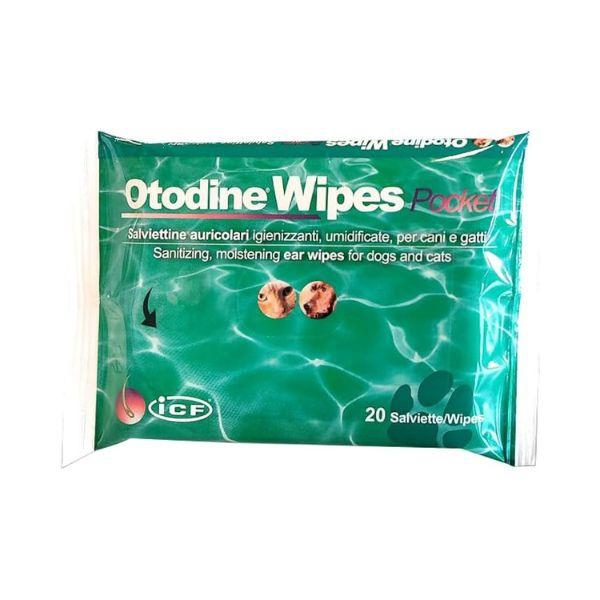 Otodine Salviettine Pocket per l'Igiene delle Orecchie 20 pezzi