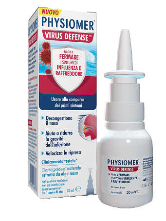 Physiomer Virus Defense Spray Nasale Protettivo 20ml