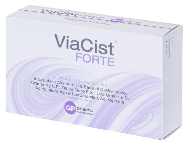 Viacist Forte Integratore per Vie Urinarie 14 Bustine