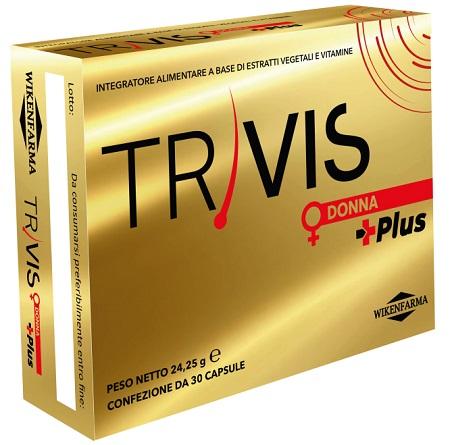 Trivis Donna Plus Integratore per Benessere Femminile 30 Capsule