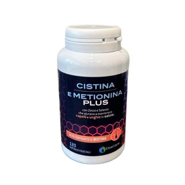 Diacare Cistina E Metionina Plus Integratore per Capelli 120 Capsule