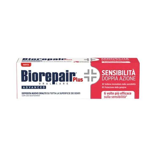 Biorepair Plus Sensitive Dentifricio Doppia Azione per Denti Sensibili 75 ml