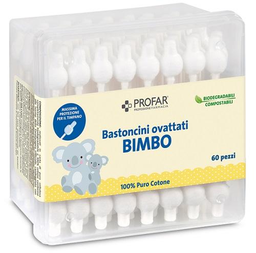 Bastoncini Ovatine Profar 60 Pezzi per Igiene Quotidiana Bambini