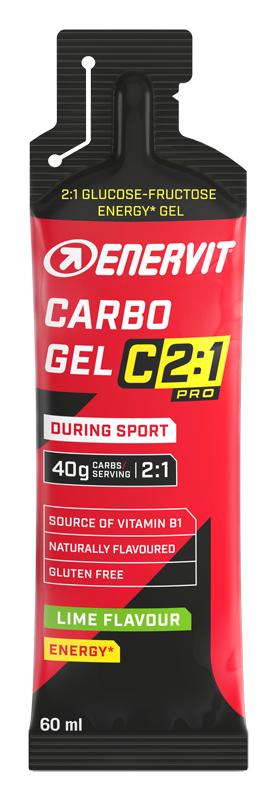 Enervit C2 Gel Carboidrati al Limone per Energia Rapida 60 ml