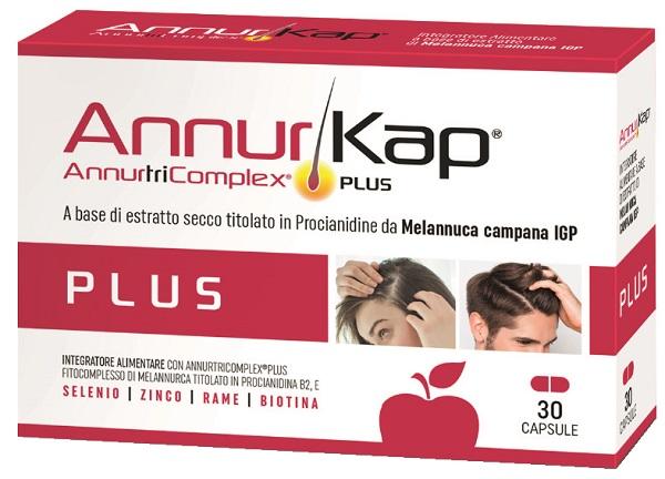 Annurkap Plus Integratore per Capelli e Unghie 30 Capsule