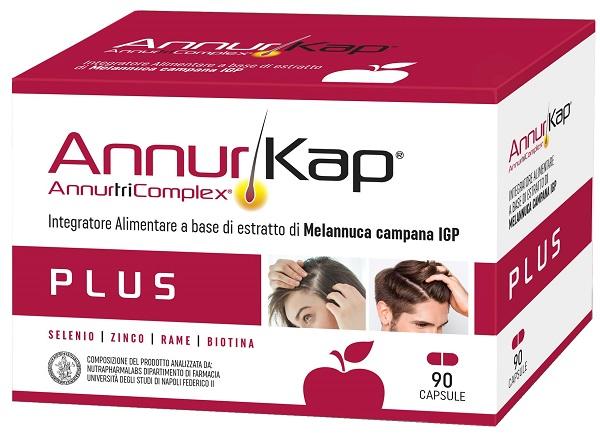 Annurkap Plus Integratore Per Capelli Sani e Forti 90 Capsule
