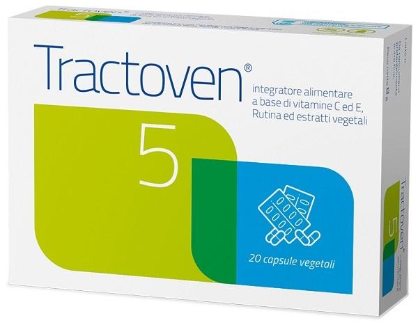 Tractoven Integratore Vegetale Per La Circolazione 20 Capsule