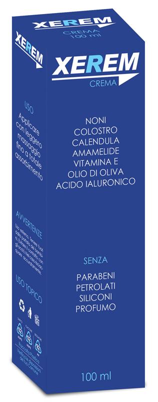 Xerem Crema Idratante per Pelli Secche e Sensibili 100 ml