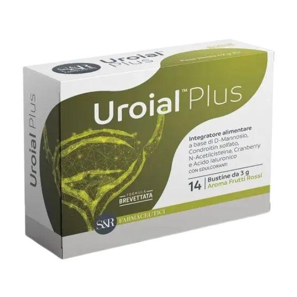Uroial Plus Integratore Drenante Utile Per La Funzionalità delle Vie Urinarie 14 Bustine