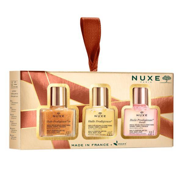 Nuxe Mini Cracker Secret Santa 3 Mini Oli da 10 ml