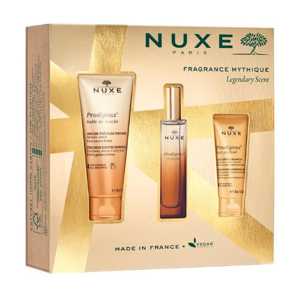 Nuxe Cofanetto Fragranza Prodigieux Profumo + Olio Doccia + Latte Corpo Profumat
