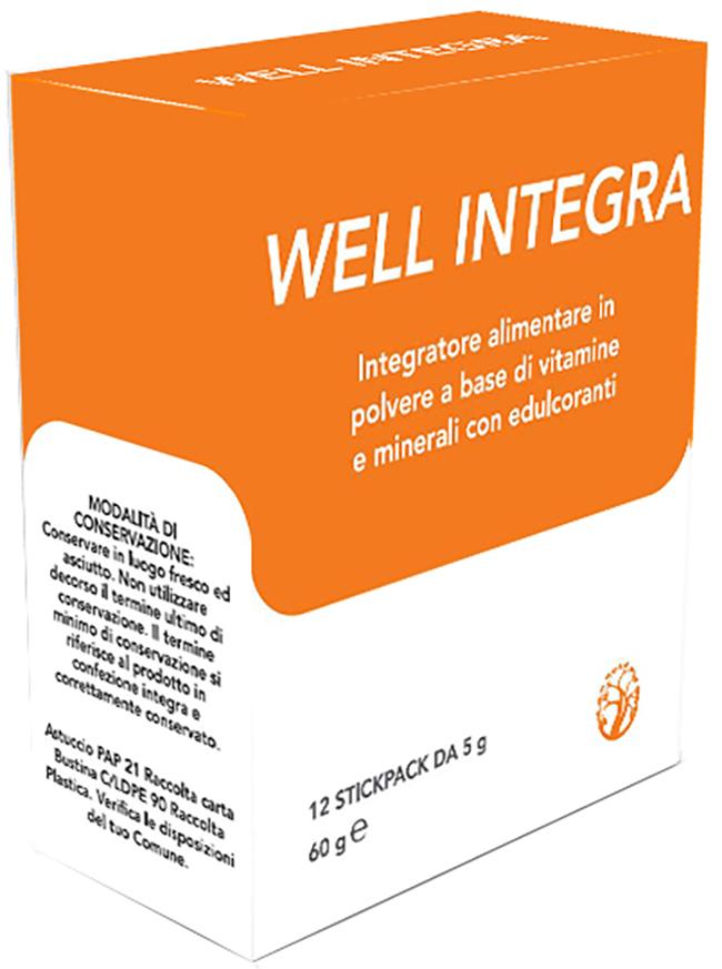 Well Integra Integratore Multivitaminico 12 Stick Pack