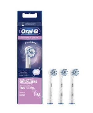 Oral-B Power Refill Testine Sensitive per Spazzolini Elettrici 3 Pezzi