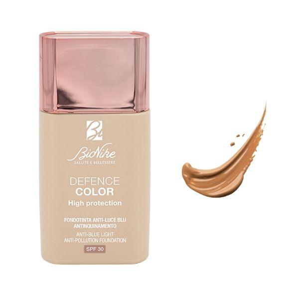 Bionike Defence Color High Protection Fondotinta Anti-Luce Blu 306 Cannelle 30ml