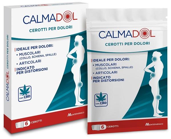 Calmadol Cerotto per Dolori Muscolari e Articolari 6 Pezzi
