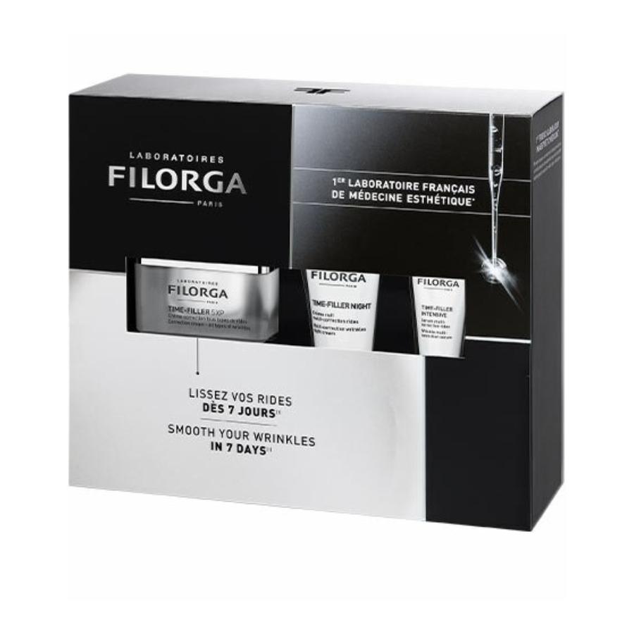 Filorga Cofanetto Anti-Rughe Crema Time Filler 5Xp 50 ml + 2 travel size