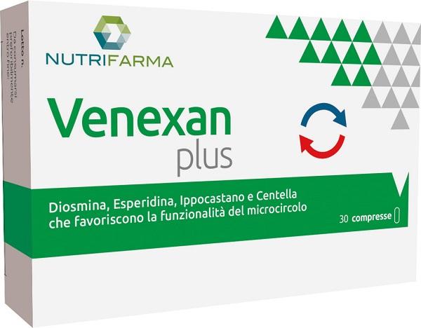 Venexan Plus Integratore per la Circolazione Venosa 30 Compresse