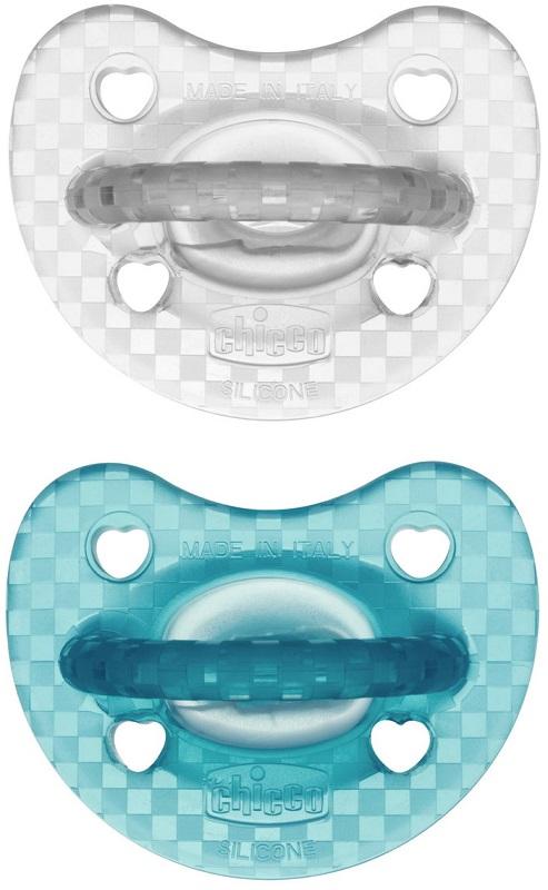 Chicco Succhietti Gommosi Luxe 16-36 Mesi Boy 2 Pezzi