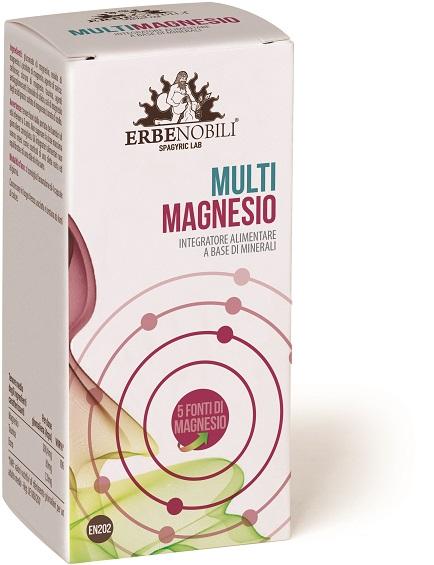 Erbenobili Multimagnesio Integratore Per Stanchezza e Affaticamento 60 Capsule
