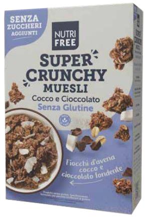 Nutrifree Super Crunch Muesli al Cocco Senza Glutine 300 g