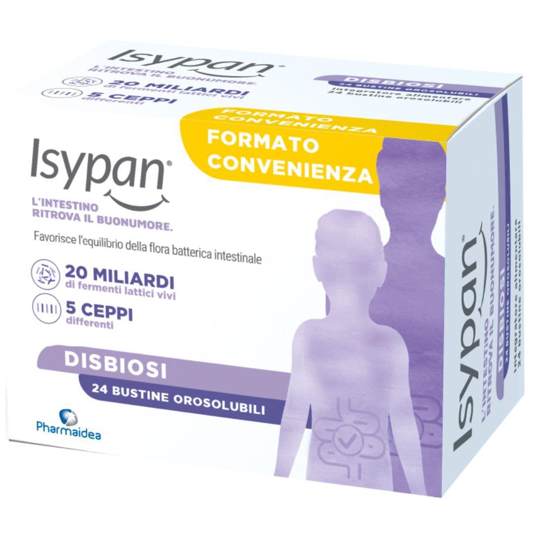 Isypan Integratore per Disbiosi in Bustine Orasolubili 24 Pezzi