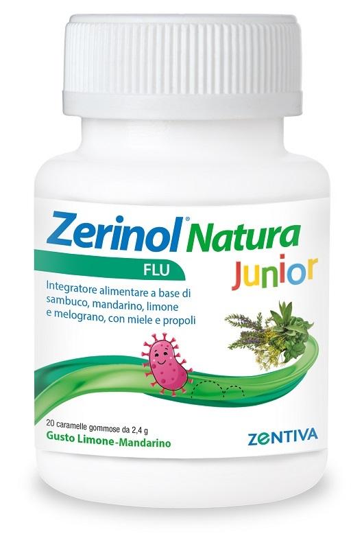 Zerinol Natura Flu Junior Caramelle 20 Pezzi