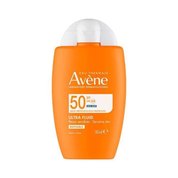 Avene Solare Ultra Fluid SPF50 Invisibile per Pelli Sensibili 50 ml
