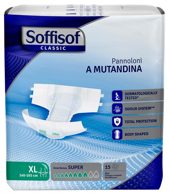 Soffisof Classic Pannoloni Mutandina Super Assorbenti Taglia XL