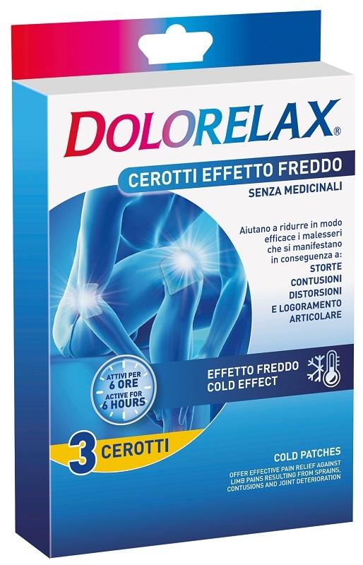 Dolorelax Cerotto Effetto Freddo per Dolore Muscolare 3 Pezzi