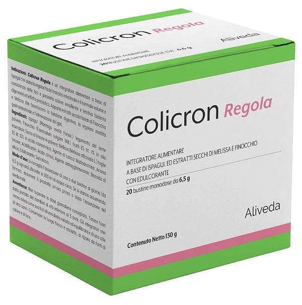 Colicron Regola Integratore per la RegolaritĆ Intestinale 20 Bustine