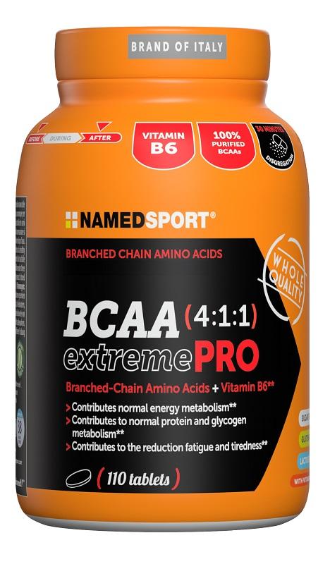 BCAA 4:1:1 ExtremePro Integratore di Aminoacidi 110 capsule