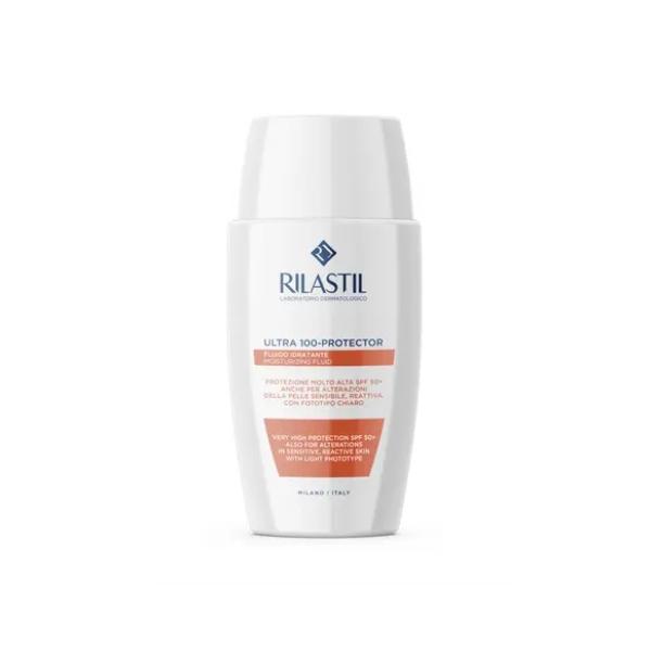 Rilastil Fotoprotezione 365 Ultra 100 Protector Fluido Idratante Protezione Solare SPF 50 + 50 ml