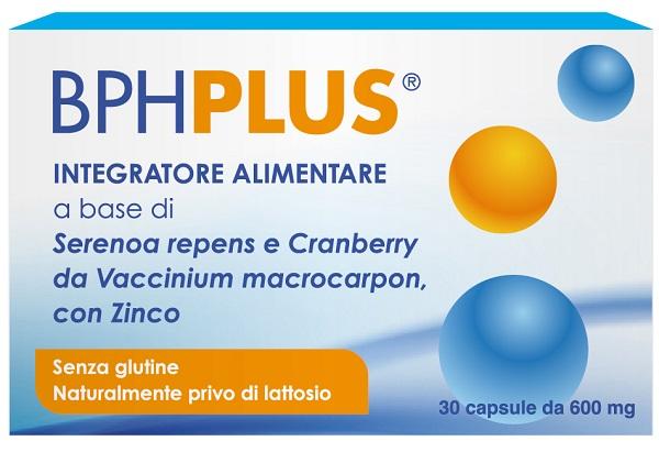 BPH Plus Integratore per Benessere Prostatico 30 Capsule 600 mg