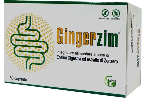 Gingerzim Integratore a Base di Zenzero 30 Capsule