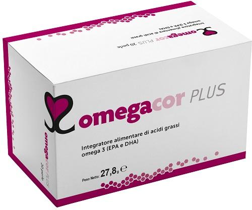 Omegacor Plus Integratore di Omega-3 20 perle