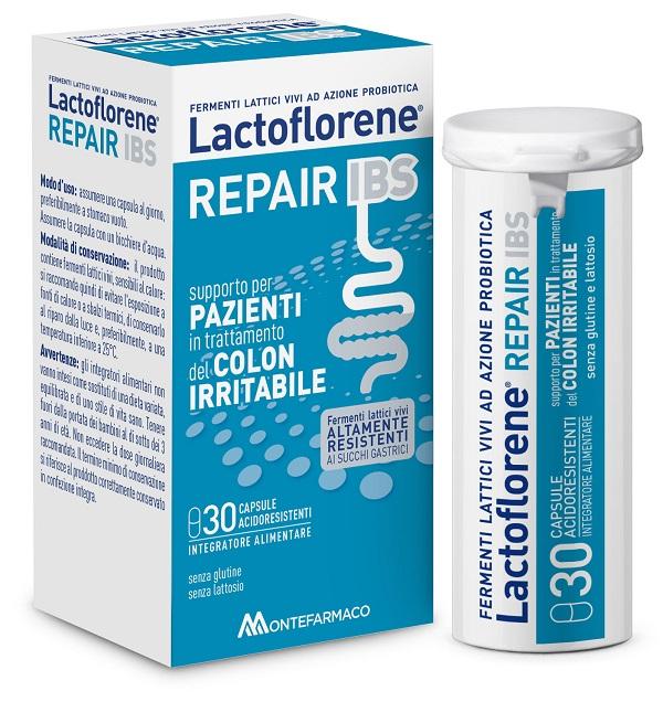 Lactoflorene Repair IBS Integratore per Intestino 30 Capsule