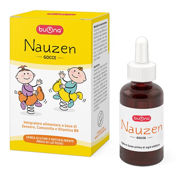 Nauzen Gocce Antinausea per Adulti e Bambini 20ml