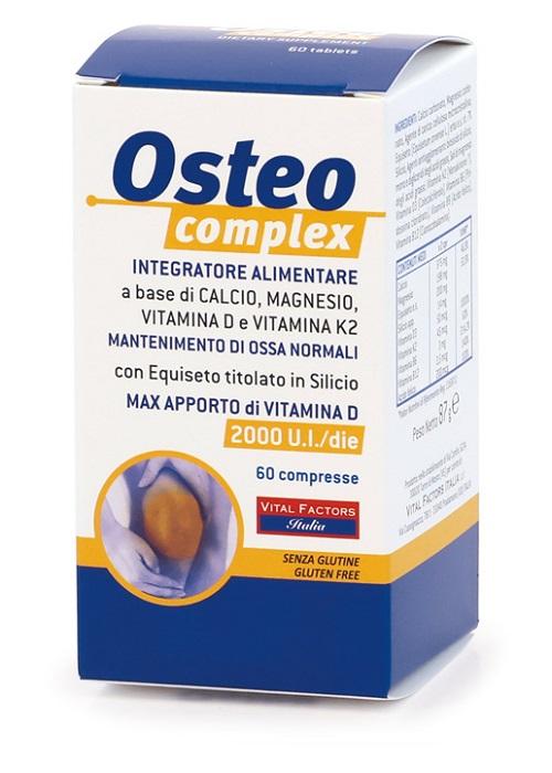 Osteo Complex Integratore per Ossa Forti 60 Compresse