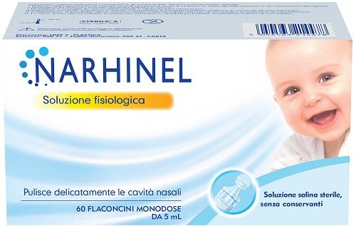Narhinel Soluzione Fisiologica per Igiene Nasale Quotidiana 60 Fiale da 5 ml