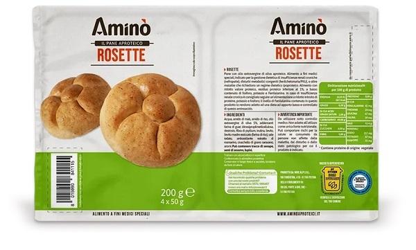 Amino Rosette Snack Proteico, 4 Confezioni da 50 g