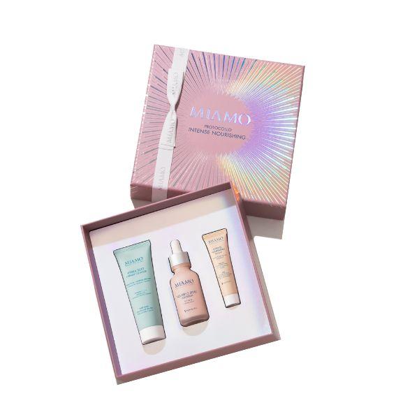 Miamo Cofanetto Christmas Protocollo Intense Nourish Detergente + Siero + Maschera