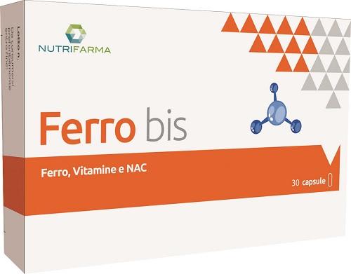 Ferro Bis Integratore di Ferro Bisglicinato 30 Capsule